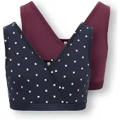 ONLY GIRLS BH 'KOGLola' marine / wijnrood / wit
