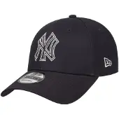 New Era Pet 'Gorra marino yankees metallic outline 9forty neyyan' blauw