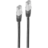 Shiverpeaks Patchkabel cat 6 S/FTP PIMF Halogenfrei sw 7,5m