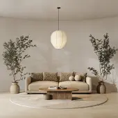 Lyora Hanglamp Nubble wit