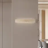 Lyora Strakke wandlamp Alyssa zand bruin