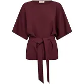 Mos Mosh Dames Blouses Mmrikala Miley Blouse - Bordeaux - Maat M