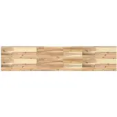 vidaXL Wandschap zwevend 160x30x4 cm onbehandeld massief acaciahout
