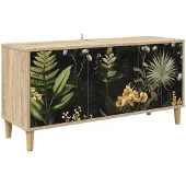 vidaXL TV-kast RHENEN, 102 x 33 x 50 cm, Sonoma houtvezelplaat