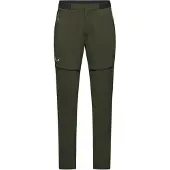 Salewa - Wandel- en bergsportkleding - Pedroc 3 DST 2In1 Pant M Dark Olive voor Heren van Softshell - Maat M - Groen