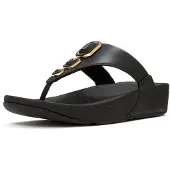 FitFlop Lulu Bold Crystals teenslippers ZWART - Maat 36