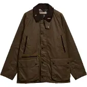 Barbour Heren Gewaxte Icons Bedale jas bruin (M), Casual, Katoen MWX2616