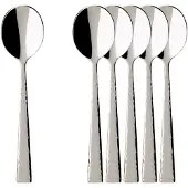 Villeroy & Boch Espressolöffel Blacksmith 10,6 cm Set van 6