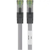 Goobay CAT 8.1 patchkabel, S/FTP (PiMF), grijs, 1 m