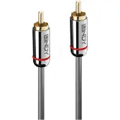 Lindy 35340 audio kabel 2 meter RCA Antraciet