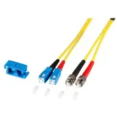 Dsit OS2 duplex glasvezel kabel SC-ST 15m
