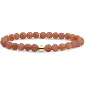 Sparkling Armband | Sunstone Saturn large - Gold 6mm SBG-GEM58-ADD-6MM