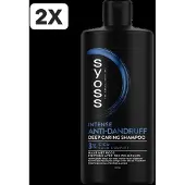 Syoss 2 x Anti-Dandruff Shampoo - 440 ml