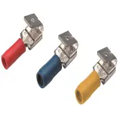 Cimco vlakstekerhuls met aftak geisoleerd 0,5-1mm2 6,3X0,8 zak 100