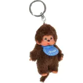 Monchhichi Monchichi sleutelhanger blauw