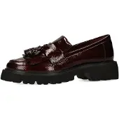 Manfield Mocassins wijnrood
