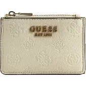 GUESS kaarthouder Ella Logo SLG Credit Card Case Stone Logo crème