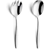 Amefa - FLORENCE - Saladebestek set - 2-delig - Hoogglans - hoogglans - Zilverkleurig