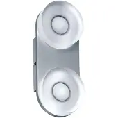 Paulmann Tucana rond 9W alu geanodiseerd/helder metaal/acryl, 70476