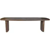 LivingFurn - Tyler eettafel 300 cm - bruin