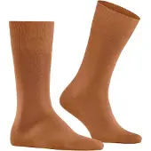 Falke Sokken caramel, Effen