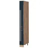 Vicco Apotheekkast Fame-Line, Donkerblauw hoogglans/Goudkleurig Eiken, 20 cm