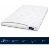 Nirwana bedden - Koudschuim topdekmatras - 120x220 cm - 7 cm - Afritsbare hoes