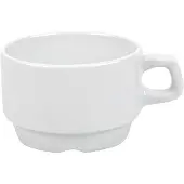 Witek Home Lubiana Hel2 Porseleinen Kopje Wit - 200ml
