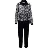 Ringella Lounge dames lounge set zwart | Maat 40