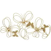 Mauro Ferretti Wandkandelaar Butterflies 61×12×34 cm