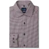Olymp Overhemd bordeaux Shirt dress ml 5