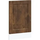 vidaXL Vaatwasserfront, Porto gerookt eikenhout, 45x1,5x57 cm