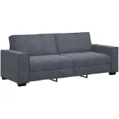 vidaXL Driezitsbank 220x78x84 cm fluweel donkergrijs