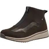 Rieker dames enkellaarsjes L5851-25 bruin – extra breed