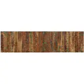vidaXL Hoofdbord 200 cm massief gerecycled hout meerkleurig