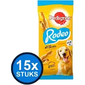 Pedigree 15x - Rodeo Kip - Hondensnacks - 123 g
