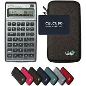 HP 17bll+ incl. WYNGS Beschermhoes Donkergrijs - Financiële Rekenmachine - Basis Pakket