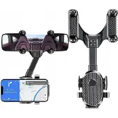 Webski Stevige Autohouder voor Dashcam/Telefoon aan Achteruitkijkspiegel