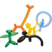 Amscan Beginnerskit - 10 Modelleerballonnen (120 cm) + t KLEIN (mini) Pomp-toy /
