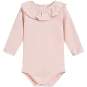 Babidu Oud roze romper met kraag van