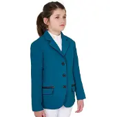Equestro FW25 Kids Wedstrijdjasje Technical Blue 14
