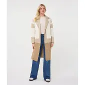 Esqualo Vest f26-18510 sand melange
