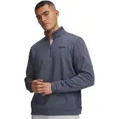 Under Armour Sweater Fleece Hybrid HZ Down Pour Gray Heren