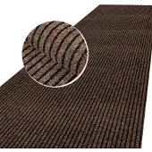 ANRO Loper Mischa Bruin 200x100cm – Schoonloopmat Antislip Op Maat