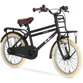 Deryan Cooper Kinderfiets 18 inch - Verstelbaar Stuur en Zadel - Zwart