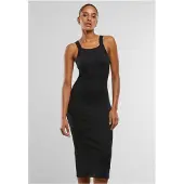 Urban Classics Tb7526 Mouwloze Midi-jurk