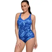 Ten Cate swimsuit soft cup v-neck wedstrijd badpak dames -