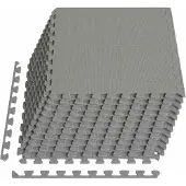 vidaXL Zwembadbodem beschermmat, 12 stuks, grijs, 4,32 m², EVA-schuim