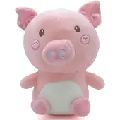 Noessa Pluche knuffel - varken - 24 cm