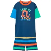 Boboli 683007 Korte Mouw Pyjama Blauw 10 Years Jongen